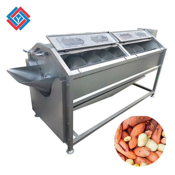 大型螺旋去皮清洗机JYTP-3000